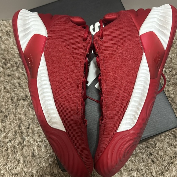 Red Adidas Indiana shoes - Picture 8 of 9